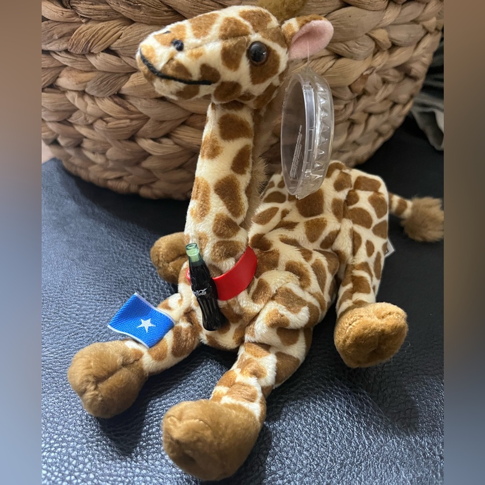 Multiple Coca-Cola 1999 International beanie animals!